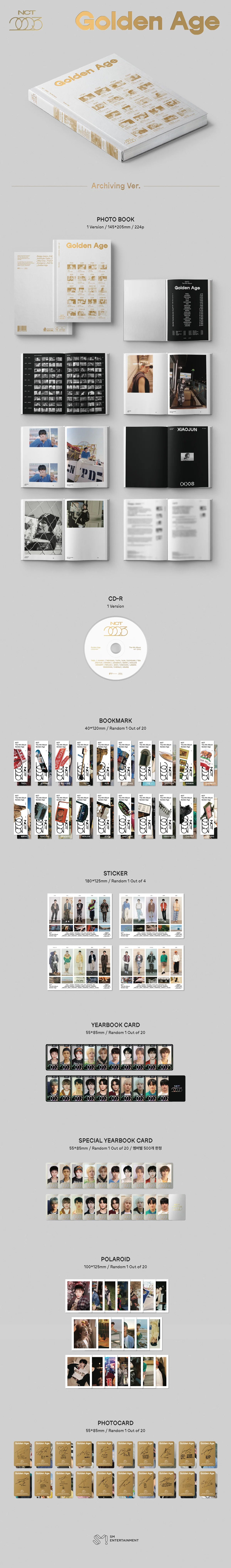 NCT 2023 - GOLDEN AGE (Archiving Ver)