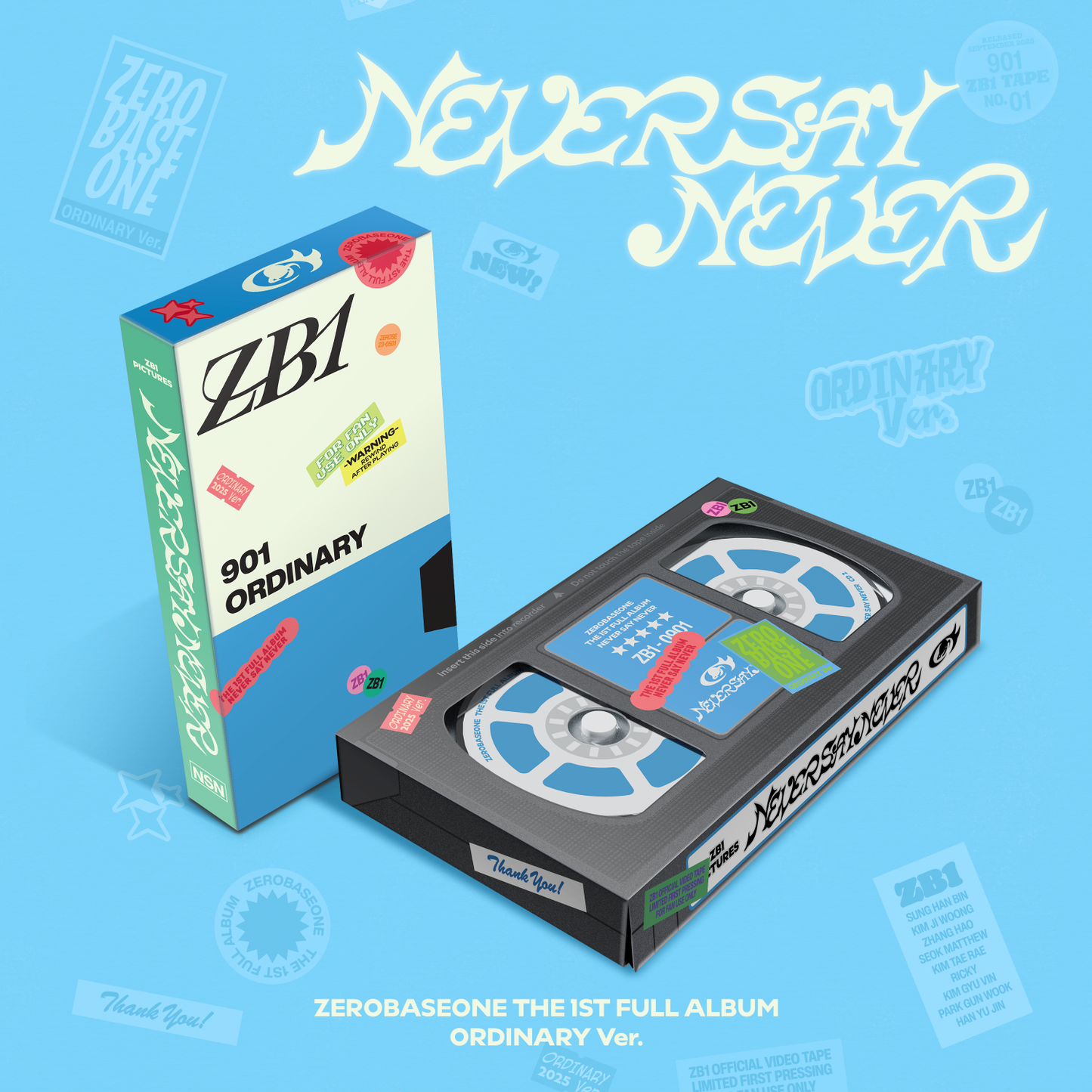 ZEROBASEONE - NEVER SAY NEVER (Photobook Ver)