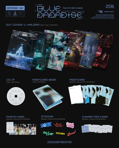 [PRE-ORDER] ZEROBASEONE - BLUE PARADISE (Zerose Ver)