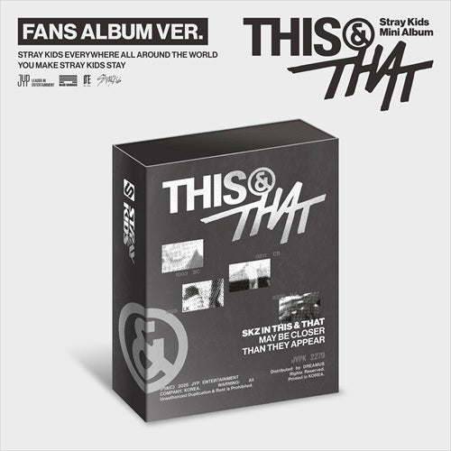 STRAY KIDS - THIS & THAT (Fans Album Ver.)