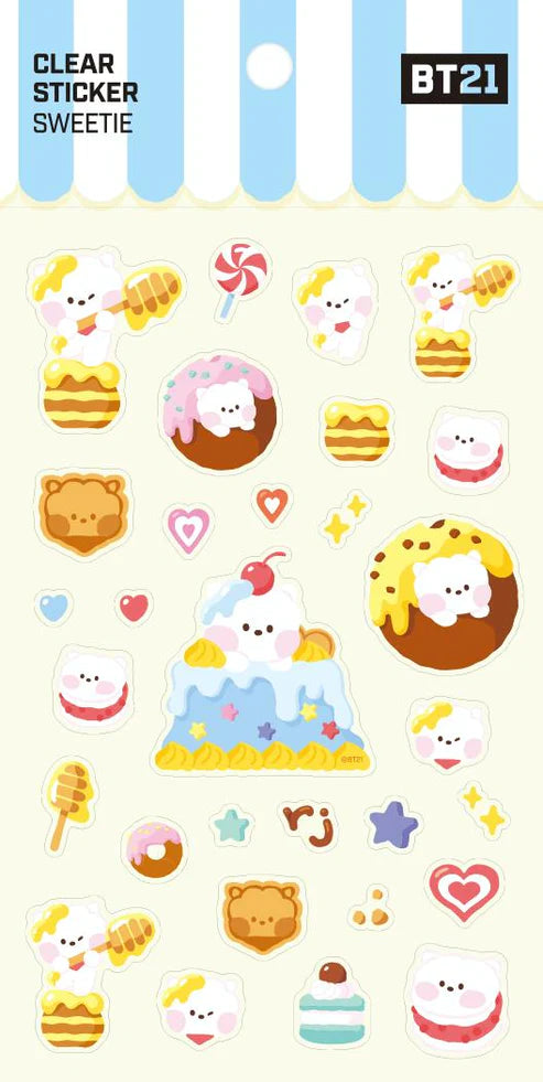 BT21 Minini - Sweetie Clear Sticker