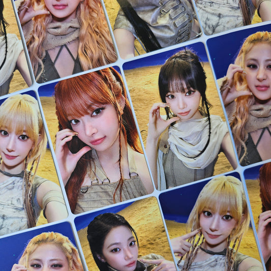 LE SSERAFIM - PUREFLOW Fanplee Photocards