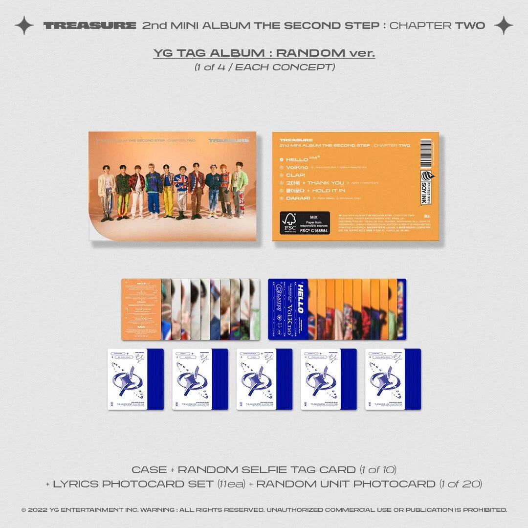 TREASURE - The Second Step: Chapter Two (YG Tag Ver.)