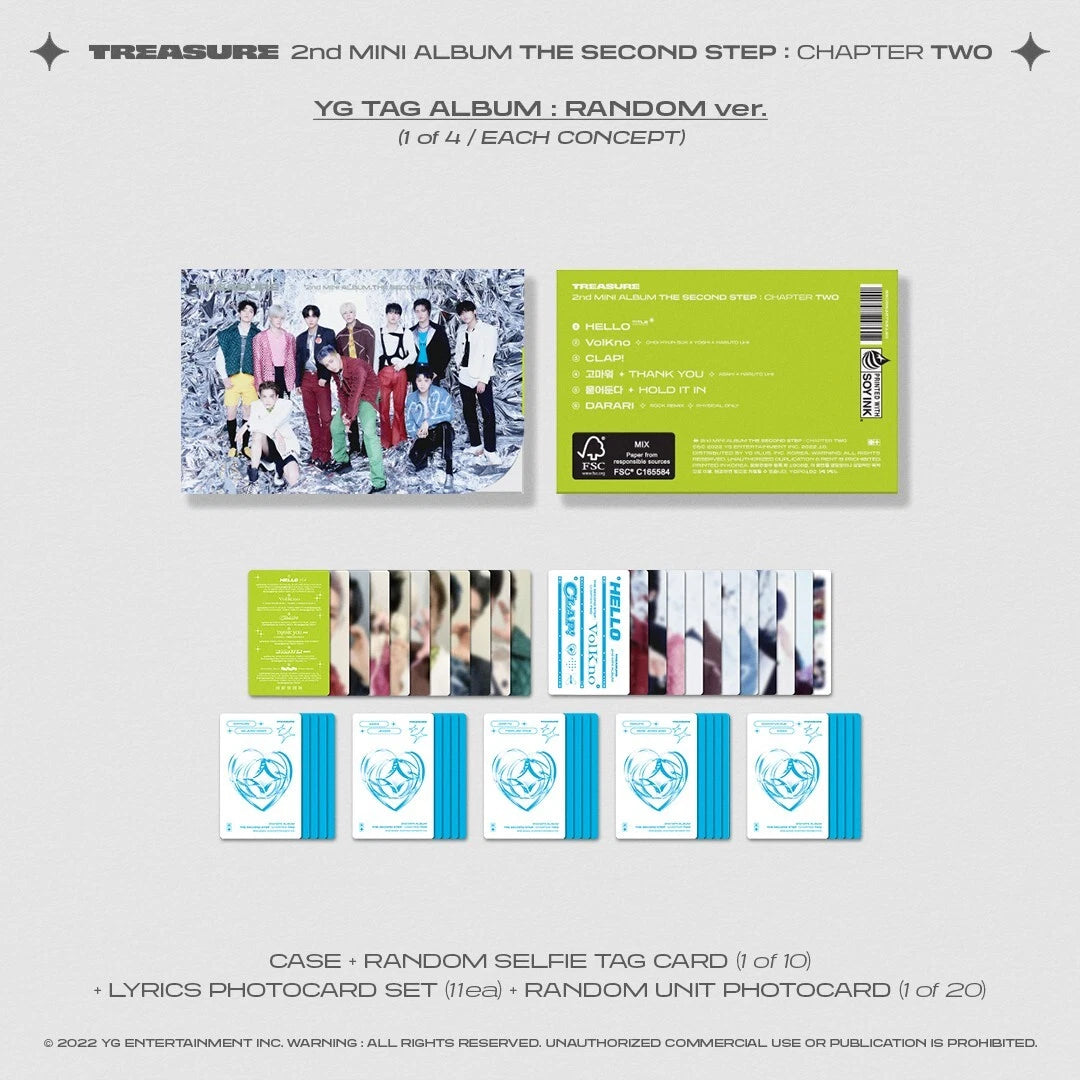 TREASURE - The Second Step: Chapter Two (YG Tag Ver.)