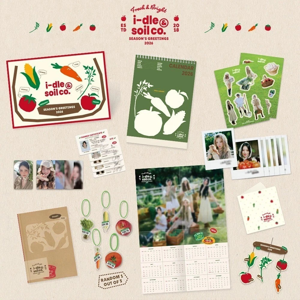 [PRE-ORDER] I-DLE - 2026 SEASONS GREETINGS
