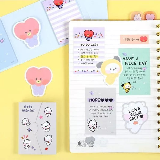 BT21 Sticky Memos