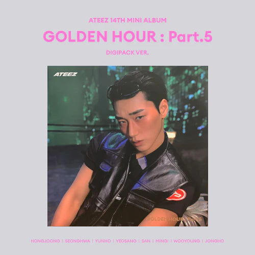 ATEEZ - GOLDEN HOUR PART.5 (Solo Digipack Ver)