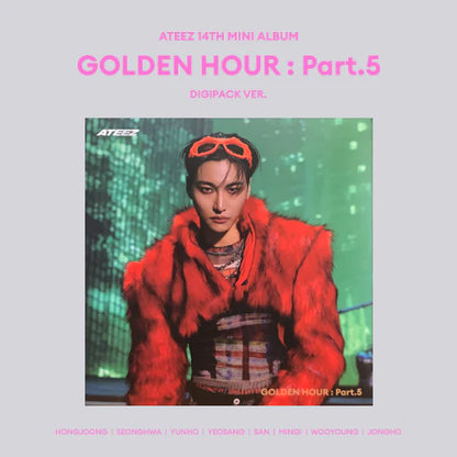 ATEEZ - GOLDEN HOUR PART.5 (Solo Digipack Ver)