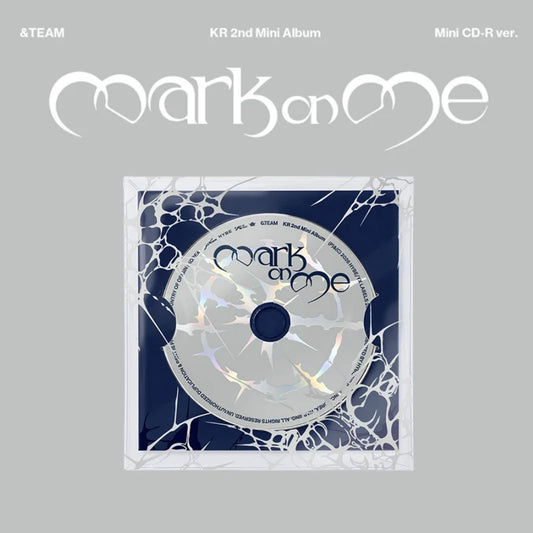 [PRE-ORDER] &TEAM - Mark on Me (Mini CD-R Ver.)