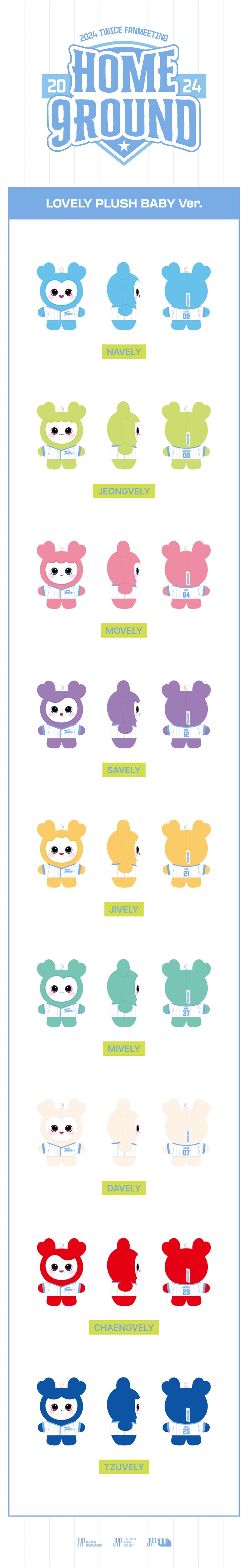 TWICE - LOVELY Plush Baby Ver. [Home 9Round MD] – K Stars