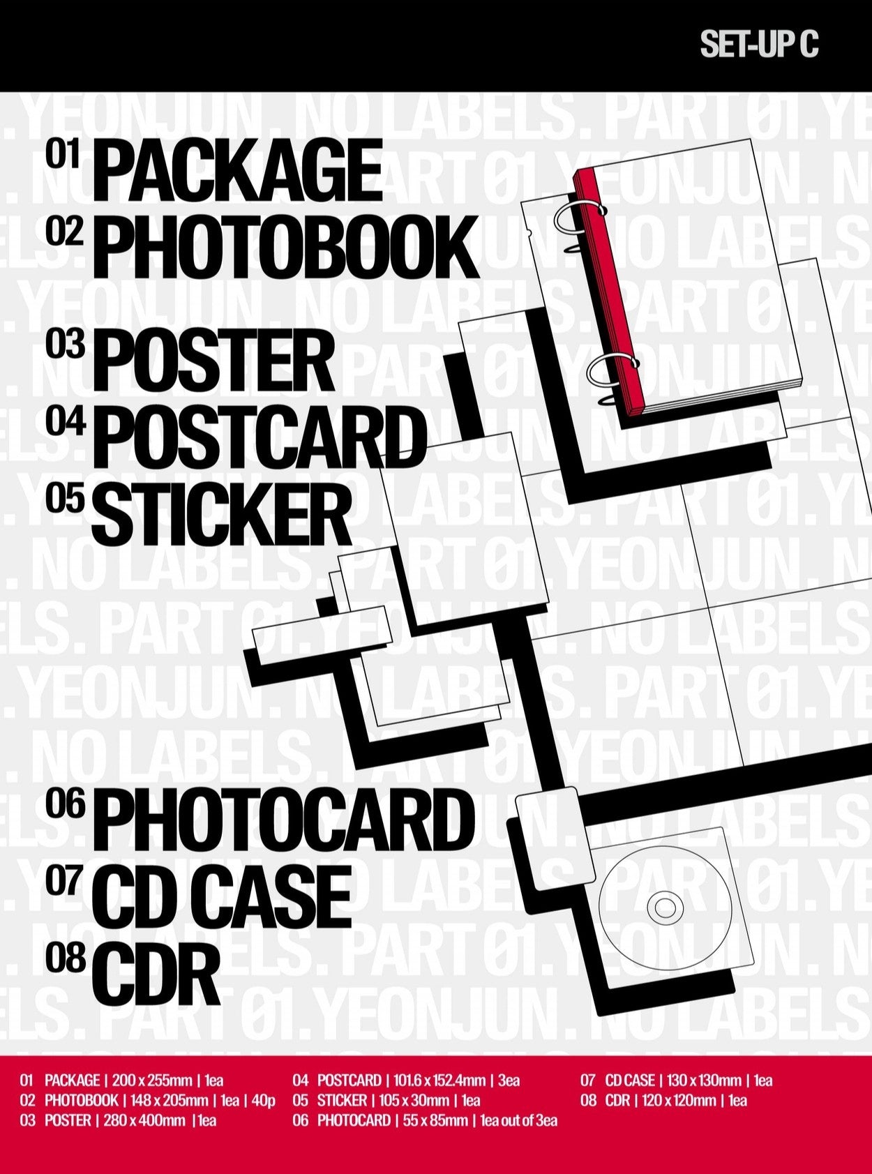 [PRE-ORDER] YEONJUN - NO LABELS: PART 01