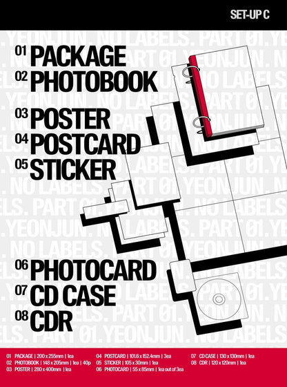 [PRE-ORDER] YEONJUN - NO LABELS: PART 01