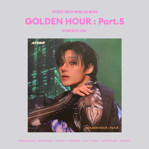 ATEEZ - GOLDEN HOUR PART.5 (Solo Digipack Ver)