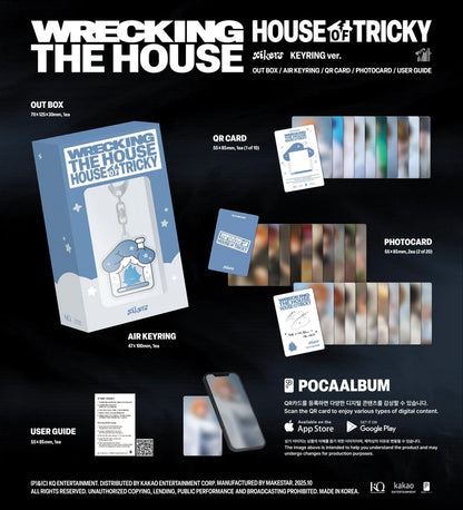 xikers - HOUSE OF TRICKY : WRECKING THE HOUSE (KEYRING Ver.)