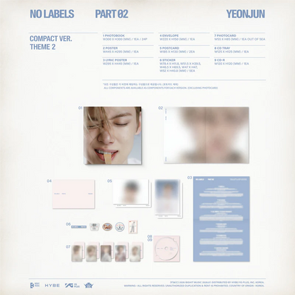 YEONJUN (TXT) - NO LABELS: PART 02 (Compact Ver.)