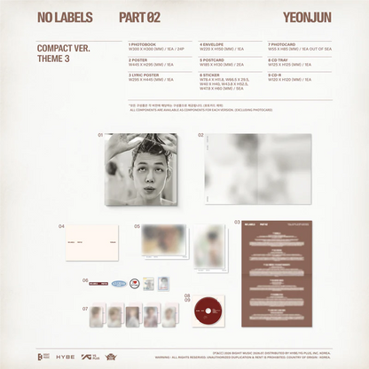 YEONJUN (TXT) - NO LABELS: PART 02 (Compact Ver.)