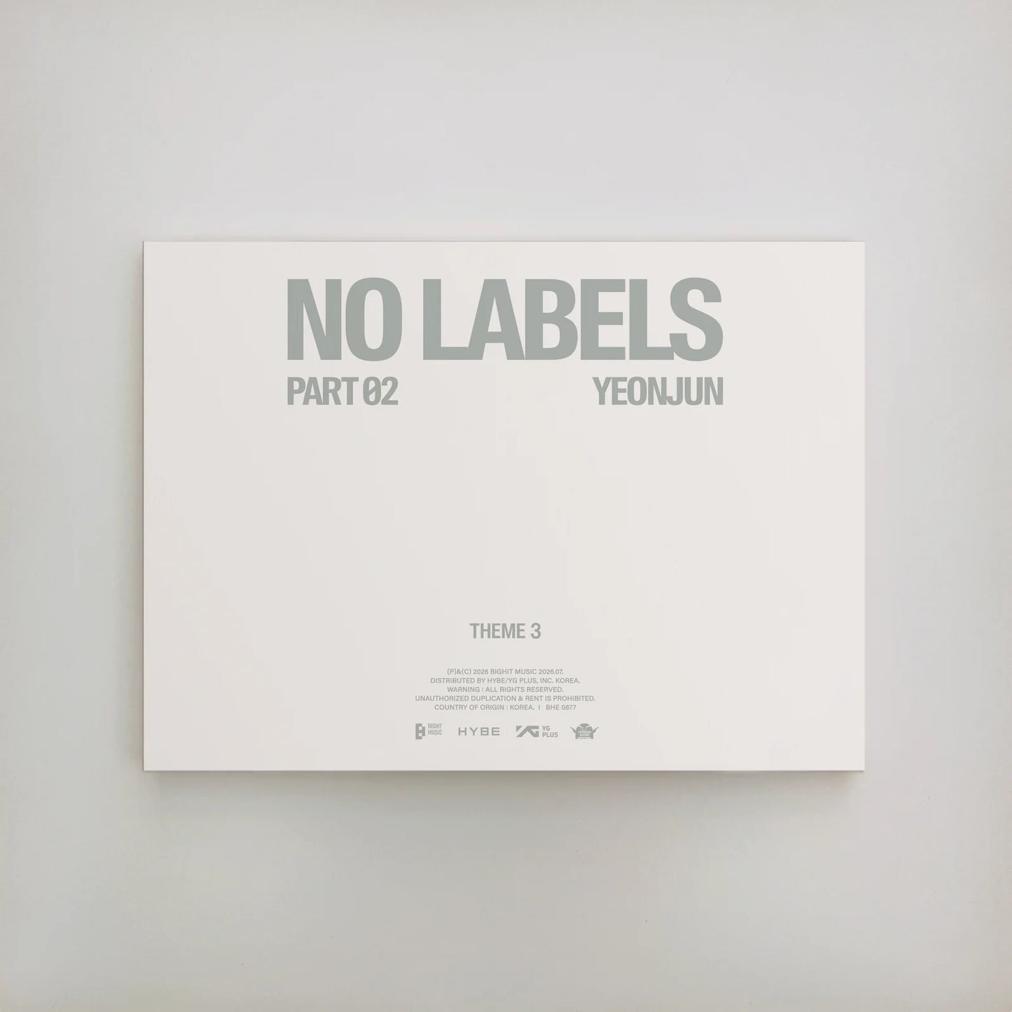 YEONJUN (TXT) - NO LABELS: PART 02