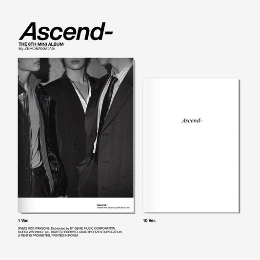 [PRE-ORDER] ZEROBASEONE - Ascend-
