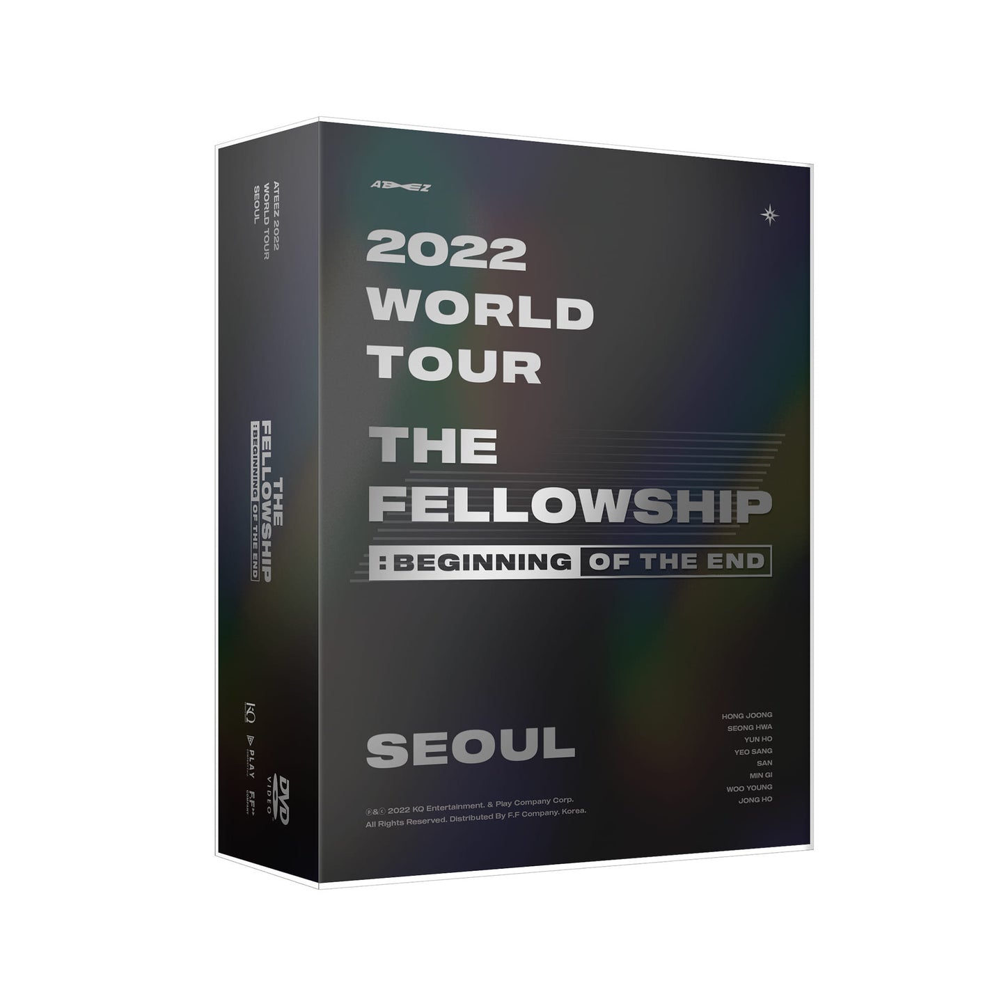 ATEEZ - 2022 WORLD TOUR THE FELLOWSHIP: BEGINNING OF THE END SEOUL [DVD]