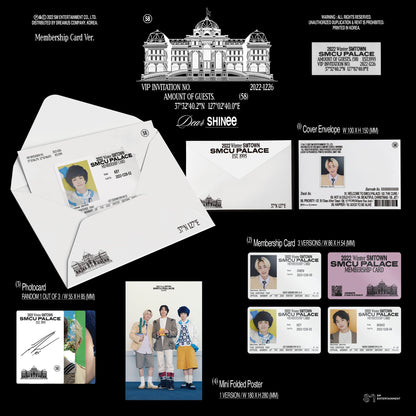 2022 Winter SMTOWN : SMCU PALACE (Membership Card ver.)