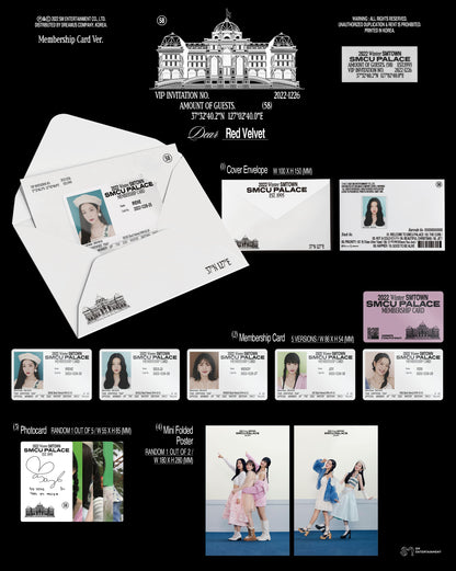 2022 Winter SMTOWN : SMCU PALACE (Membership Card ver.)