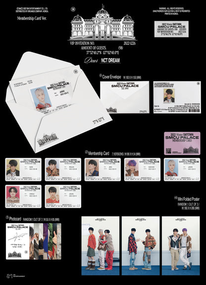 2022 Winter SMTOWN : SMCU PALACE (Membership Card ver.)