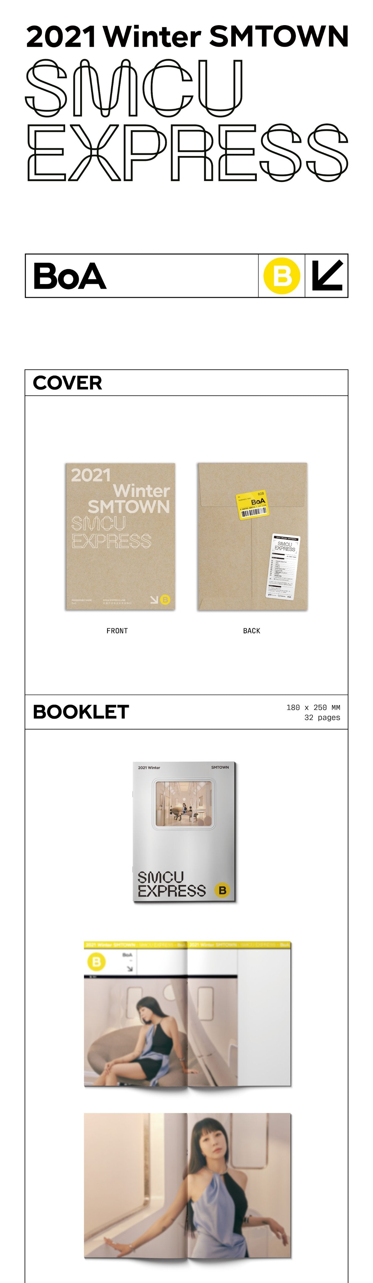 2021 Winter SMTOWN : SMCU EXPRESS - BOA