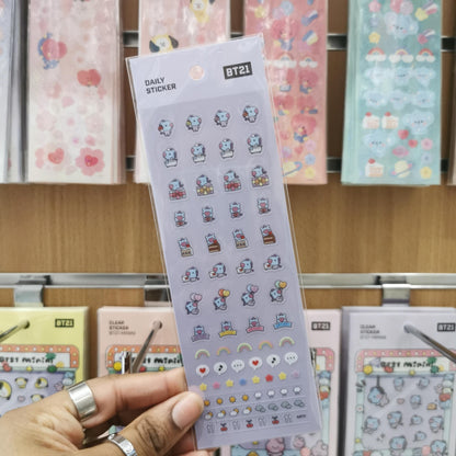 BT21 - Daily Sticker Sheets