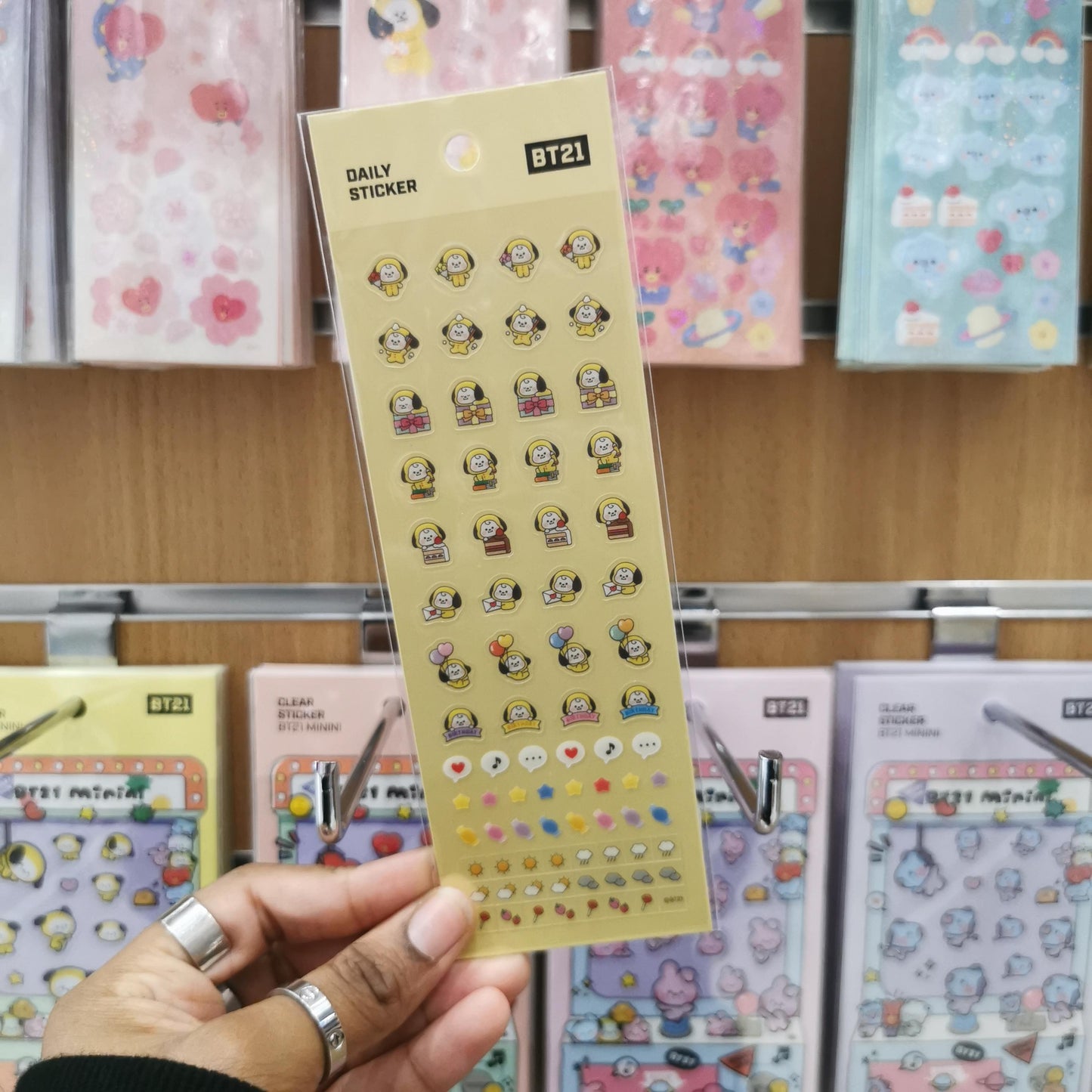 BT21 - Daily Sticker Sheets