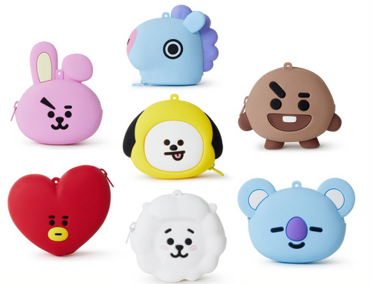 BT21 - Silicone Pouch