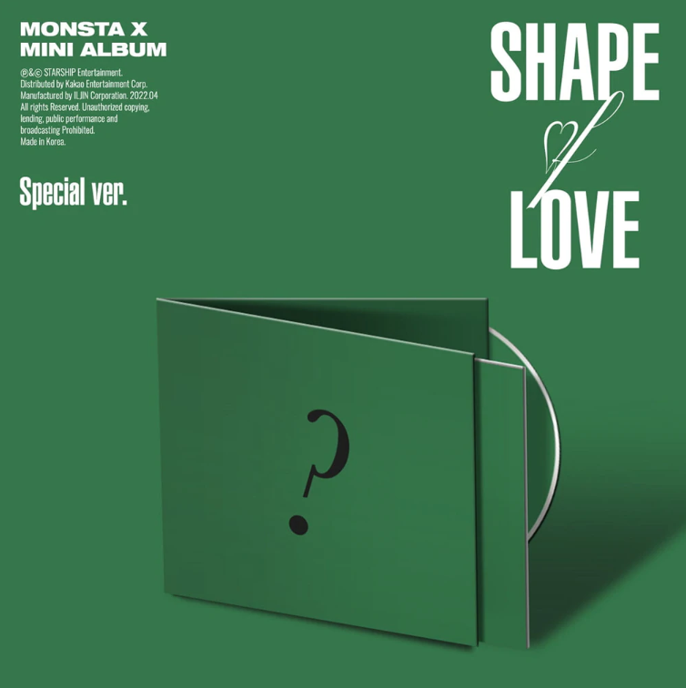 MONSTA X - Shape Of Love (Jewel Case)