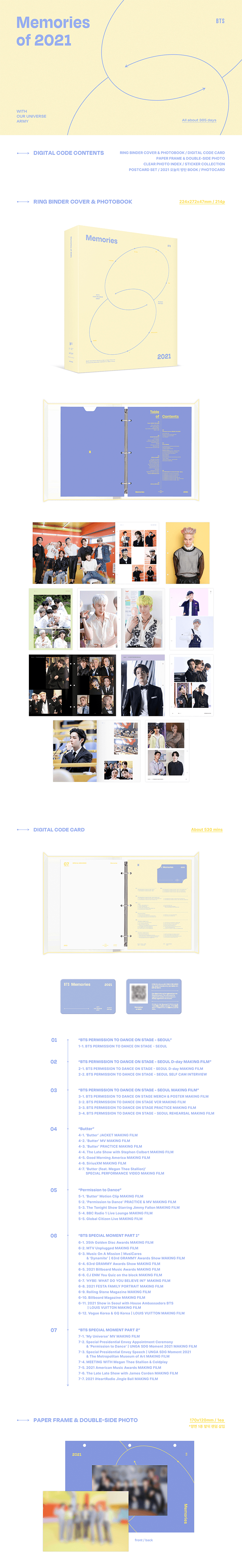 BTS - MEMORIES OF 2021 – K Stars BTS - MEMORIES OF 2021 – K Stars