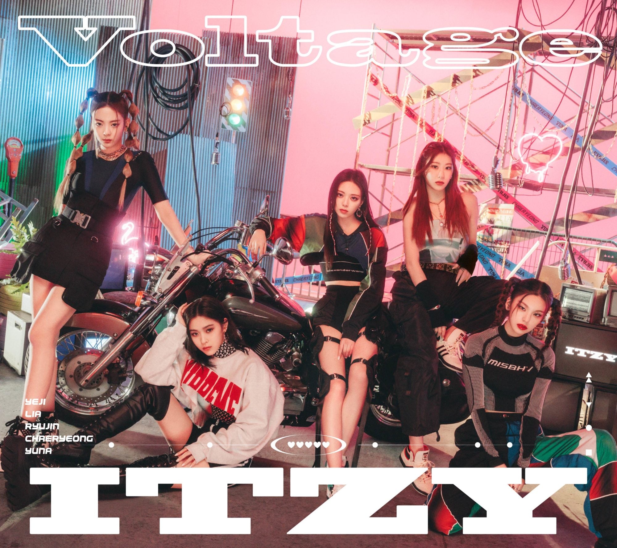 ITZY Voltage photocard clear card10 set YEJI LIA RYUJIN