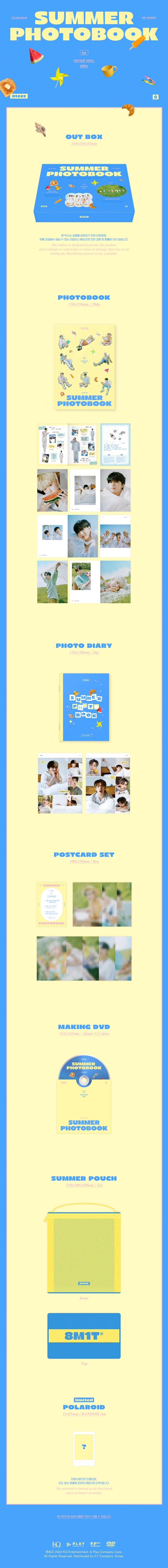 ATEEZ - Summer Photobook