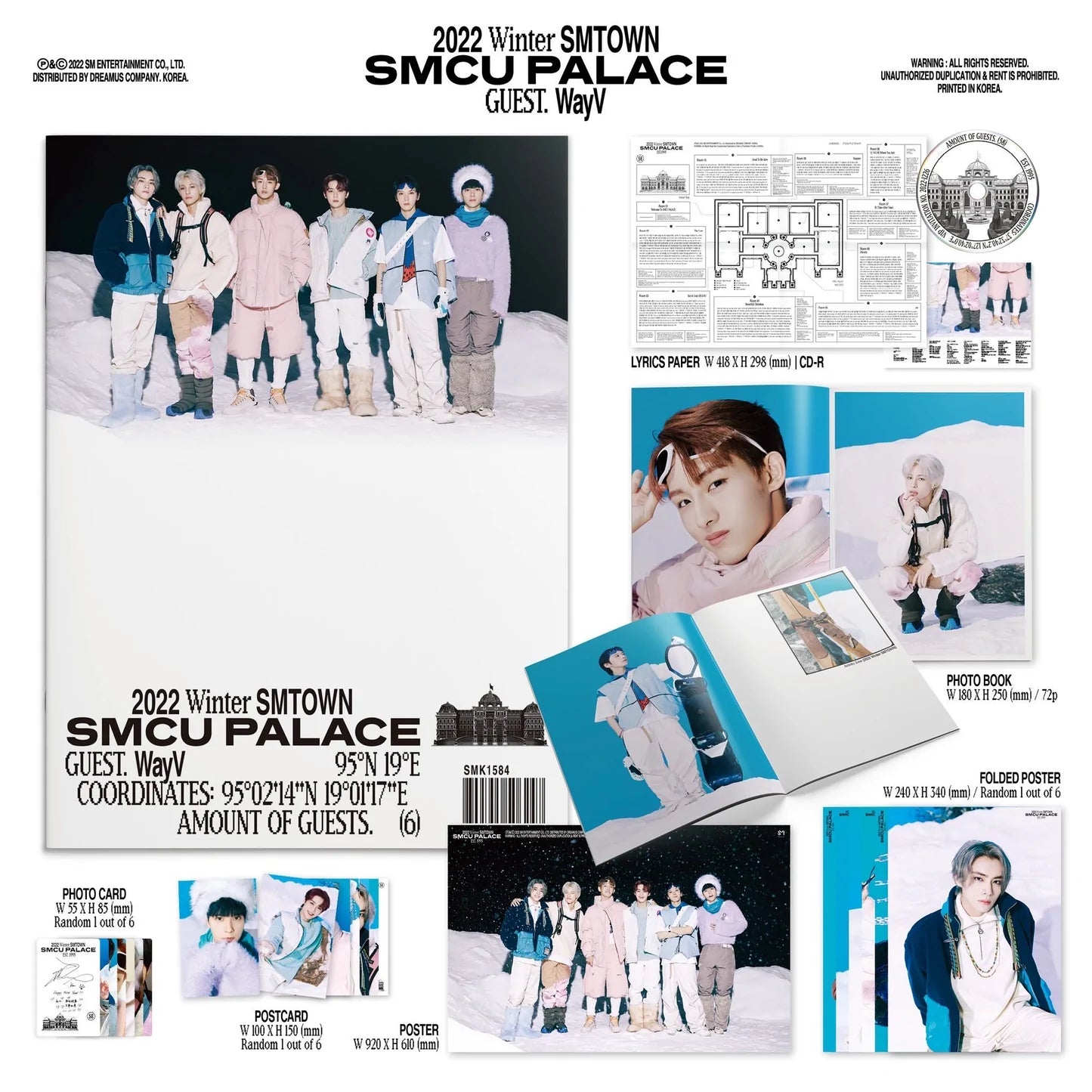 2022 Winter SMTOWN : SMCU PALACE - WAYV (Guest ver.)